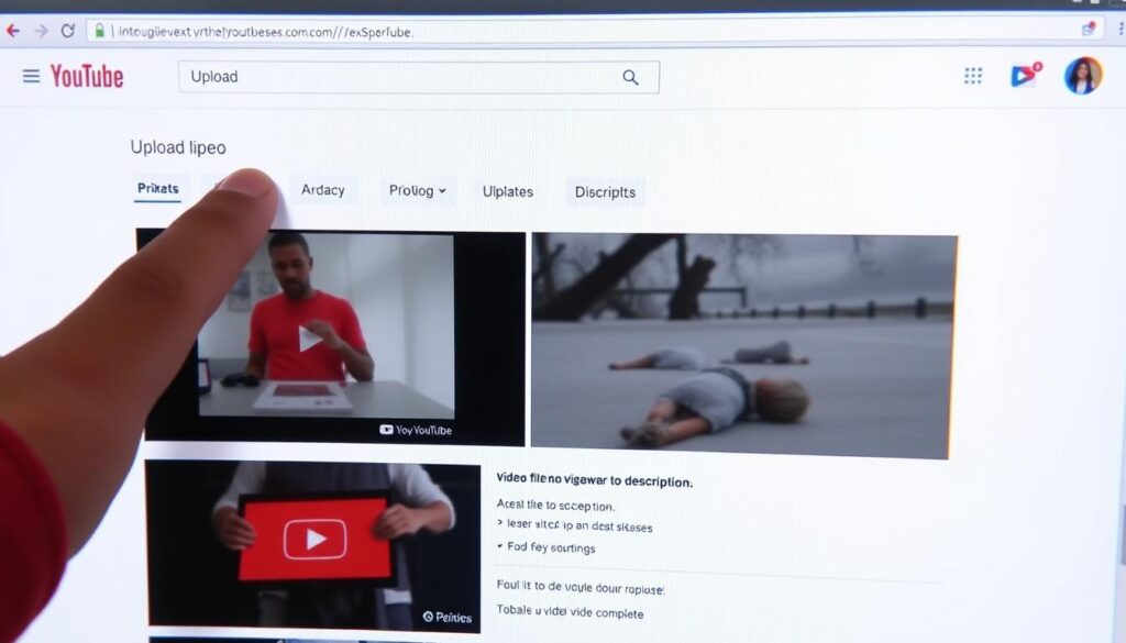 how to upload videos to YouTube